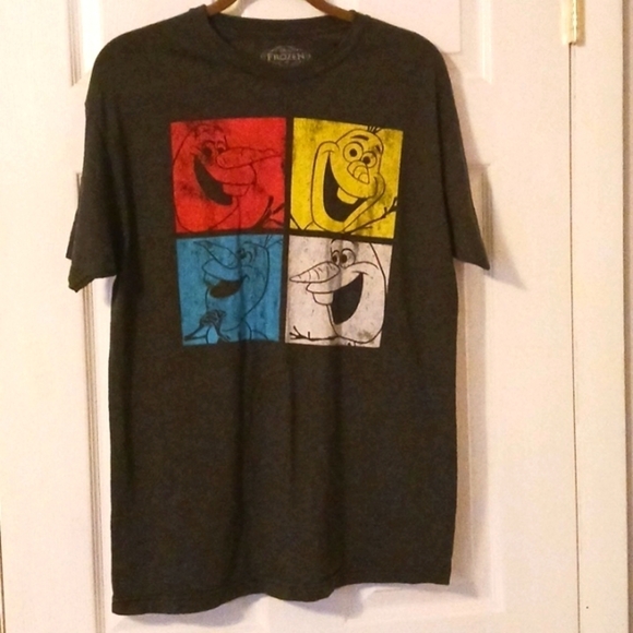 Disney Olaf t-shirt size l/ xl Gray unisex - Picture 1 of 3